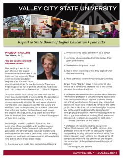 SBHE Report June 2015