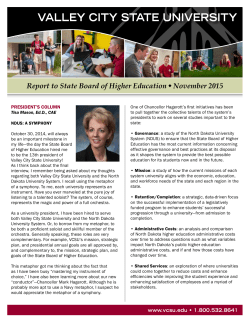 SBHE Report November 2015