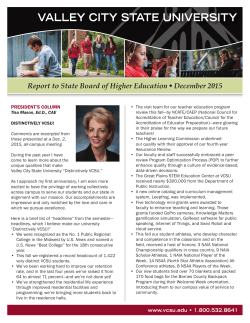 SBHE Report December 2015