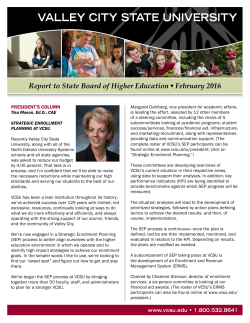 SBHE Report February 2016