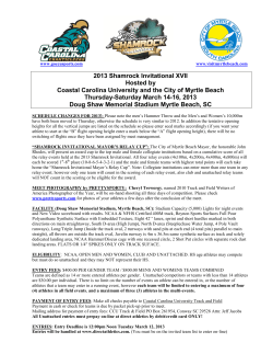 Meet Information/Schedule