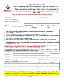 Consortium Agreement