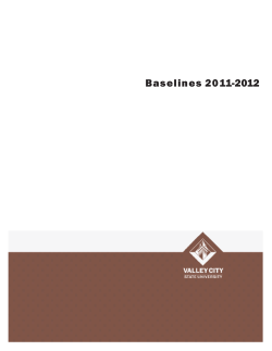 Baselines 2011 2012