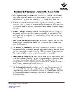 Success Outside the Classroom