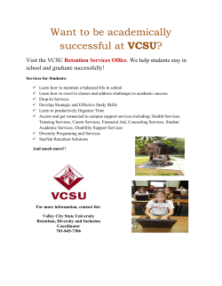 Success at VCSU
