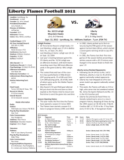 Lehigh Game Notes