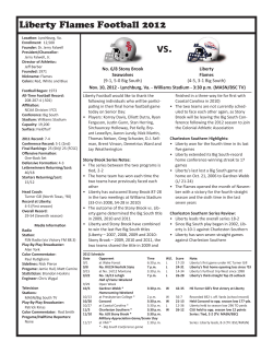 Stony Brook game notes