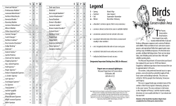 Checklist of the Birds of Poosey Conservation Area