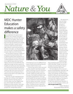 Nature and You, July/August 2015