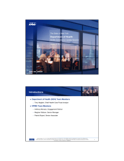 PDF document of the slide presention used during the webinar