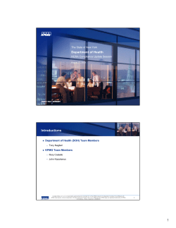 PDF document of the slide presention used during the webinar
