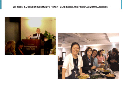J J Scholars Program 2010 Luncheon