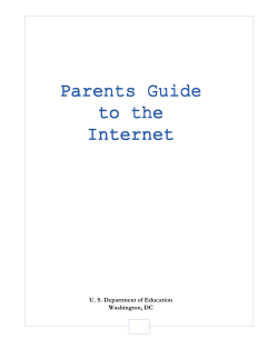 Guide to Internet Usag
