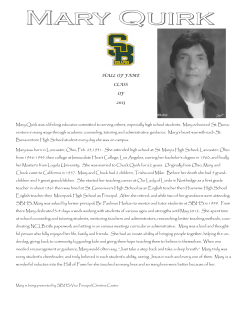 Mary Quirk