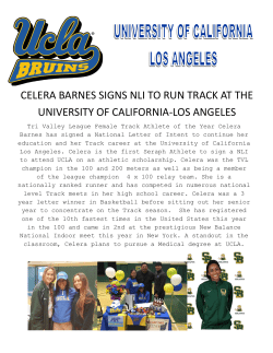 CELERA BARNES SIGNS NLI TO RUN TRACK FOR UCLA