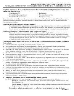 Childhood Lead Poisoning Prevention Program