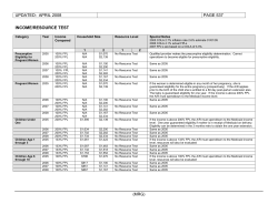 Income and Resource Levels - page 537-539.1