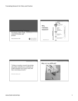 Slides Translational Writing