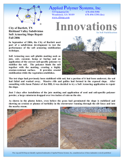 City of Bartlett Slope Repair (Bartlett, TN)