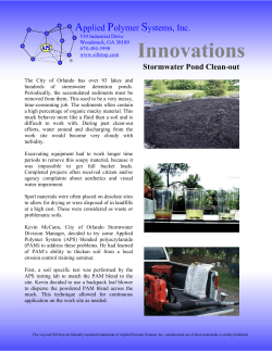 Stormwater Pond Clean-out (Orlando, Florida)