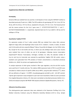 Supplementary information