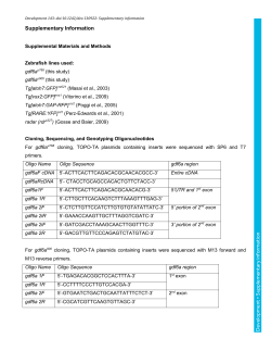 Supplementary information