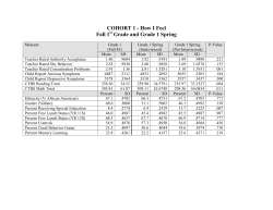 First grade comparisons