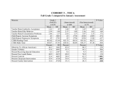 First grade comparisons