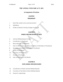 Animal Welfare Act of 2011