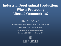 Click here for Dr. Fry's PowerPoint presentation