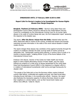 After the Storm - Press Release (English)