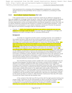 EPA General Construction Permit