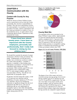 Communication with the County