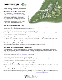 FAQ about group visits