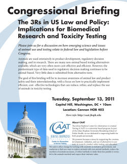 Law Center faculty member Dr. Paul Locke gives Congressional Briefing