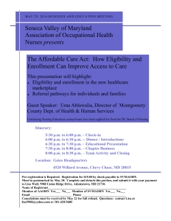 Spring Educational Dinner Meeting