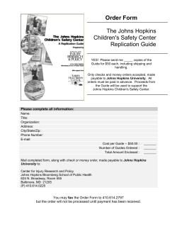 CSC Replication Guide Order Form