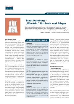 Anwenderbericht Stadt Hamburg