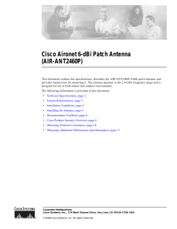 Antenna Patch ANT2460P-R