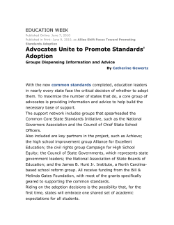 Professional Writing #2 - CCSS Article #2 (pdf)