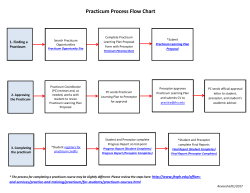 Practicum Flow Chart