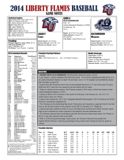 Complete Baseball Game Notes