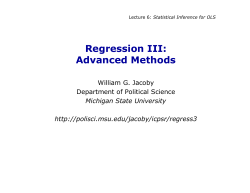 Statistical inference