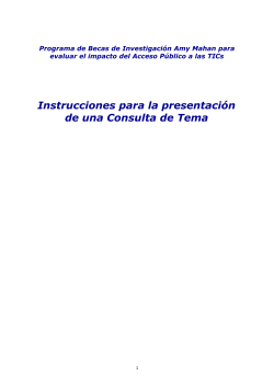 3. Consultas sobre el tema de investigaci n