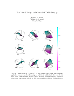 The Visual Design and Control of Trellis Display