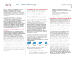 Cisco CleanAir-Technologie