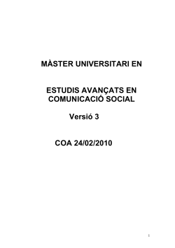Plan de Estudios