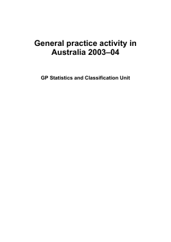 http://​www.​aihw.​gov.​au/​publications/​gep/​gpaa03-04/​gpaa03-04.​pdf