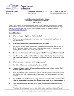 MLTC Model Notice FAQ