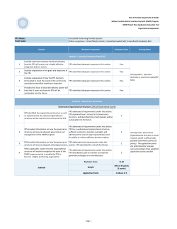 DSRIP Application Prototype-Independent Assessor's Responses